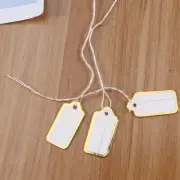 500pcs Label Hanging Tags Blank Tag Hanging String Tag Gift Tag