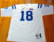 MITCHELL & NESS NFL INDIANAPOLIS COLTS PEYTON MANNING AUTHENTIC JERSEY SIZE 3XL
