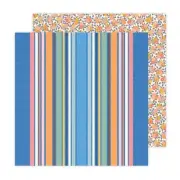 25 Pack Jen Hadfield Flower Child Double-Sided Cardstock 12"X12"-Outta Sight JHF