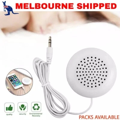 Mini Speaker 3.5mm Portable Pillow Audio Speaker For MP3 /MP4 /CD /Smartphone