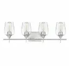 Savoy House 8-4030-4-SN Octave 4-Light Bathroom Vanity Light in a Satin Nickel