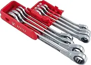 Craftsman V-SERIES Combination Ratchet Wrench Set, MM, 8 Piece (CMMT87375V)