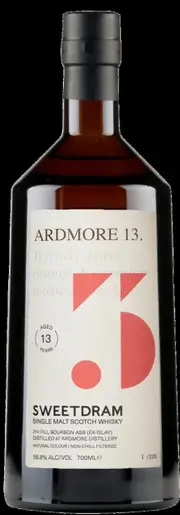Sweetdram Ardmore 13 Year Old Single Malt Scotch Whisky (700mL)