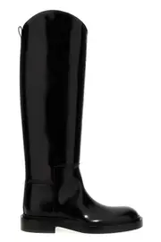 JIL SANDER Leather Boots 37 IT