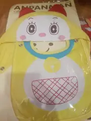 Bandai Doraemi Doraemon Bib And Hood Yellow For Baby costume cosplay