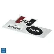 1968 Cutlass H/O Hurst Olds Doc Watson Glove Box Emblem