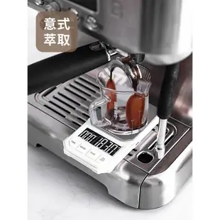 精準便攜手沖咖啡電子秤咖啡專用計時稱小型家用意式咖啡豆稱重器