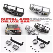 Metal Front Bumper for RC4WD 1/10 TF2-LWD Chassis + Killerbody 1/10 LC70 Body