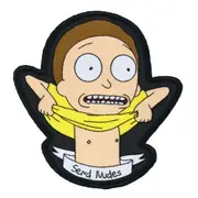 Ikon Collectables Rick and Morty Send Nudes Patch