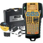 NEW DYMO Rhino 6000 Label Machine Industrial Kit Labeler Printer Case Starter