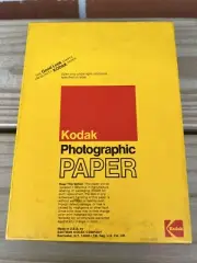 Kodak Polycontrast Rapid II RC Photo Paper E 5" x 7" 100 Count Medium Weight Vtg