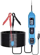 Circuit Tester, Automotive Electric Circuit Tester with Voltage Display LED Light, Car Power Circuit Probe Kit for 3.5-36V DC Vehicle