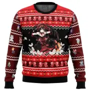 Kurumi Tokisaki Date A Live Ugly Christmas Sweater Fun Anime Fans Gift
