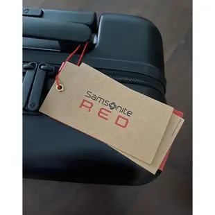 Samsonite RED 15吋 Toiis C 極簡線條PC硬殼TSA飛機輪登機箱/行動辦公室/行李箱 (黑色)