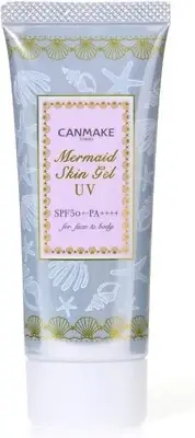 CANMAKE Mermaid Skin Gel UV Sunscreen SPF50+ PA++++ 40g 01 clear