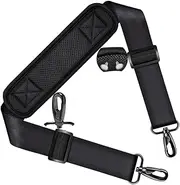 ZINZ Shoulder Strap 58'' Ultra-thick Fixed Padded and Adjustable Buckles Crossbody Strap for Briefcase Laptop Bag Luggage'