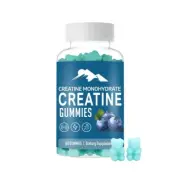 Creatine Monohydrate Gummies 3000mg – Muscle & Brain Support – Blueberry Bears