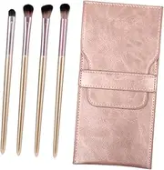 Baluue 1 4pcs Eye Makeup Brushes Makeup Brush Set Make up Brush Set Portable Makeup Brush Set Premium Makeup Brush Grooming Kit Cosmetic Brush Mini Brush