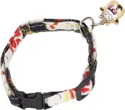 Cat Collar, Adjustment Pet Harnesses Leashes Collar Cute Kitten Collar with Bell