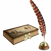 The Noble Collection Harry Potter - Hogwarts Writing Quill with Ink Pot and Ink