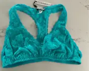 NEW Cosabella Blue Say Never Racie Racerback Bralette M