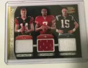 2011 gridiron rc trio jersey #d/250 colin kaepernick andy dalton ryan mallett