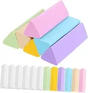 18pcs Triangle Erasers Safe TPE Material No Trace Pencil Erasers for School Students Drawing Sketching Classroom Rewards