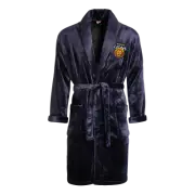 Brisbane Lions AFL AF6645 Adults Fleece Dressing Gown Bath Robe Size L/XL