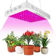 600W LED Plant Grow Light Full Spectrum Plant Light with UV&IR for Indoor Plants,Seeding, Breeding, Veg, Flower(96PCS LEDs)