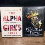 一套 2 本書 ALPHA 女孩指南和權力的原則