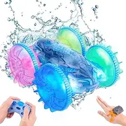 PREPOP Amphibious RC Car for Land & Water, 4WD Gesture Sensor Boat with Waterproof Remote, Lights – Beach & Pool Toy for Kids Ages 5 6 7 8-12 for Boys & Girls