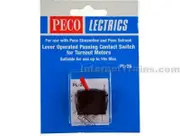 Peco PL26R Lever Operated Passing Switch Red