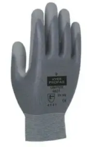 4x Uvex DYNEEMA NITRILE-COATED CUT RESISTANT GLOVES Size-10 1-Pair Grey
