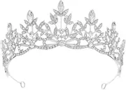 [NIYANGLE] Sparkly Rhinestone Tiara for Bride Elegant Headpiece Crown for Weddings Parties and Special Occasions Accessory for Brides and Bridesmaids