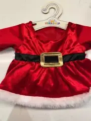 BUILD A BEAR MRS CLAUS SANTA DRESS CHRISTMAS BNWT