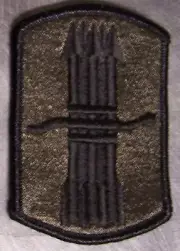 Embroidered Military Patch U S Army 197th Fires Brigade NEW muted