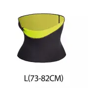Sweat Fat Burn Tummy Trimmer Waist Trainer Fit Body Shaper Slimming Belt Large