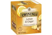 Twinings Lemon & Ginger Tea Bags 10 Pack 15g