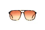Quay Sunglasses On the Fly YELTORT Yellow Tortoise Orange Gradient