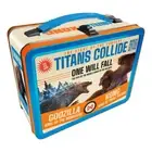 Aquarius Godzilla vs Kong 22cm Carry All Tin Storage Container w/ Handle Rect