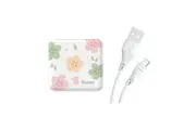 Yoobao Two Output Mini Cube 10000mAh Power Bank - White Blossom