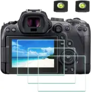 Screen Protector for Canon EOS R7 EOS R6 Camera & Hot Shoe Cover [2+3Pack], U...