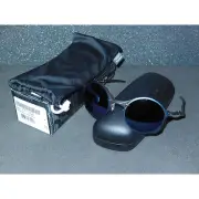 New Oakley Tailend Sunglasses Pewter/Ice Iridium Round Retro Wires Tail End Blue