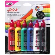 Tulip Dimensional Slick Fabric Paint 6 Pack