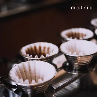 【Matrix】155蛋糕型咖啡濾紙-原色-100入(適用OREA Kalita Tiamo Timemore Brewista蛋糕濾杯)