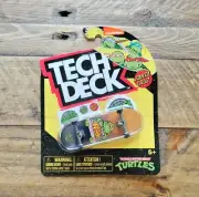 Brand New Tech Deck Skateboard Santa Cruz (Michelangelo TMNT)