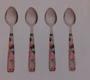 Maxwell & Williams Teas & C's Silk Road Teaspoon 4 Pack Floral