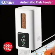 Large Automatic Fish Food Feeder Intelligent Timing Aquarium Capacity Dispenser