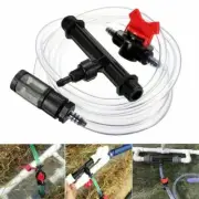 3/4" Irrigation Venturi Fertilizer Kit Mixer Injectors Water Tube Switch Filter