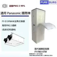 在飛比找PChome24h購物優惠-適用Panasonic國際牌 FY-E15PMAW全熱交換器